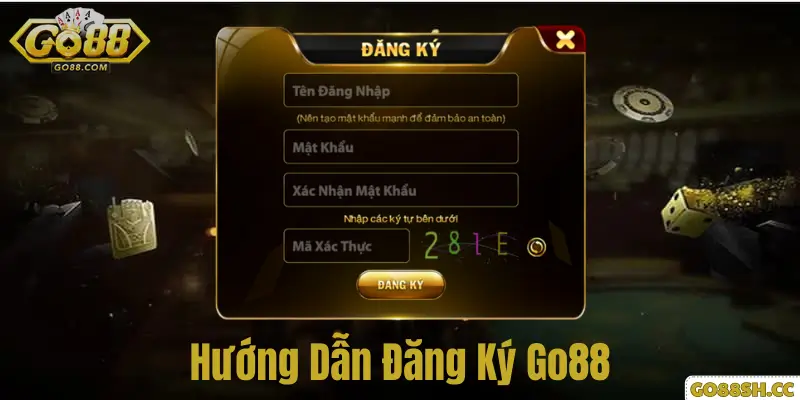 Trang chủ 11 Hướng dẫn đăng ký Go88